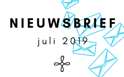 Nieuwsbrief juli 2019